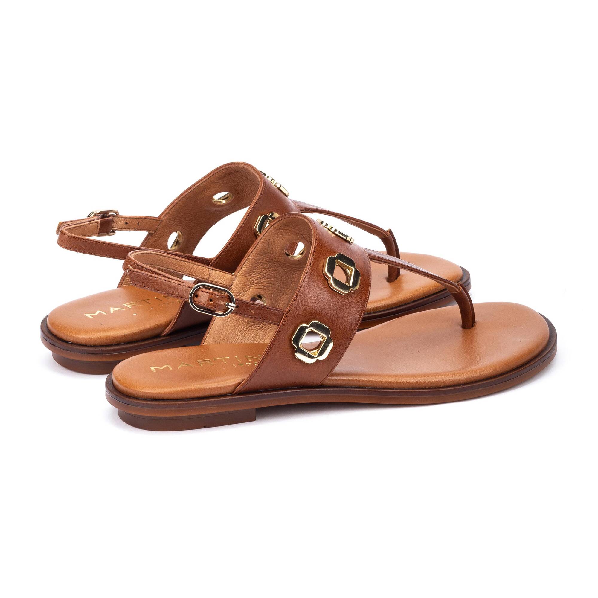Flat Sandals | MAZZINI 1535-B252C, CUERO, large image number 30-1535-B252C_202_Martinelli_MAZZINI_CUERO_full.jpg | null