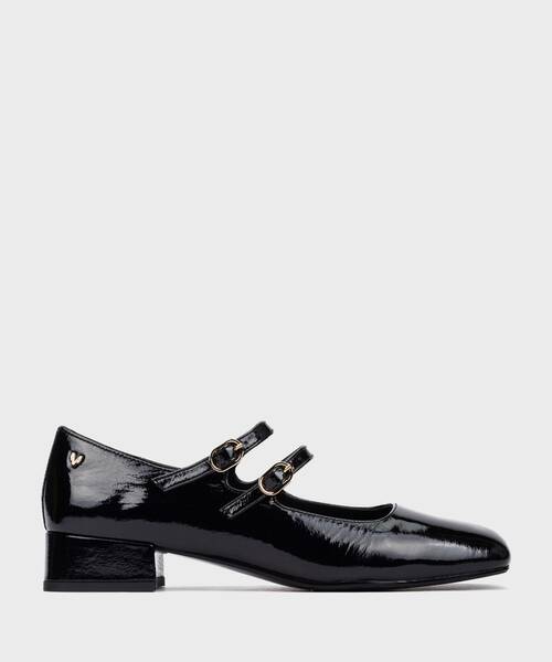 Court Shoes | SERPENTI S021-B510HY | BLACK | Martinelli