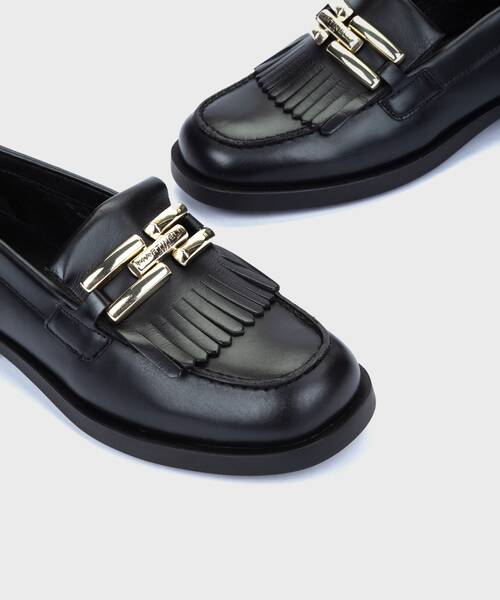 Loafers | BINOCHE 1677-B105P | BLACK | Martinelli