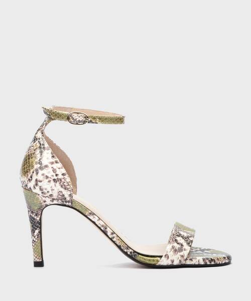 Heeled Sandals | JULIA 1637-A955J | VERDE | Martinelli