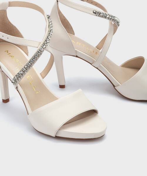 Heeled Sandals | FILLMORE 1583-A728P | OFF WHITE | Martinelli