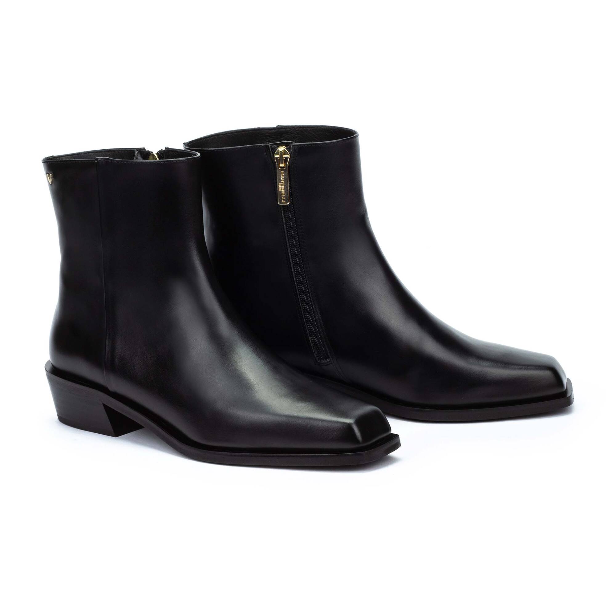 Heeled Ankle Boots | BRERA S004-B460T, BLACK, large image number 100-S004-B460T_000_Martinelli_BRERA_BLACK_full.jpg | null