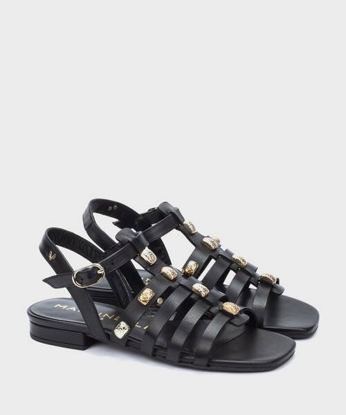 Sandals | PALTROW 1699-B193E | BLACK | Martinelli