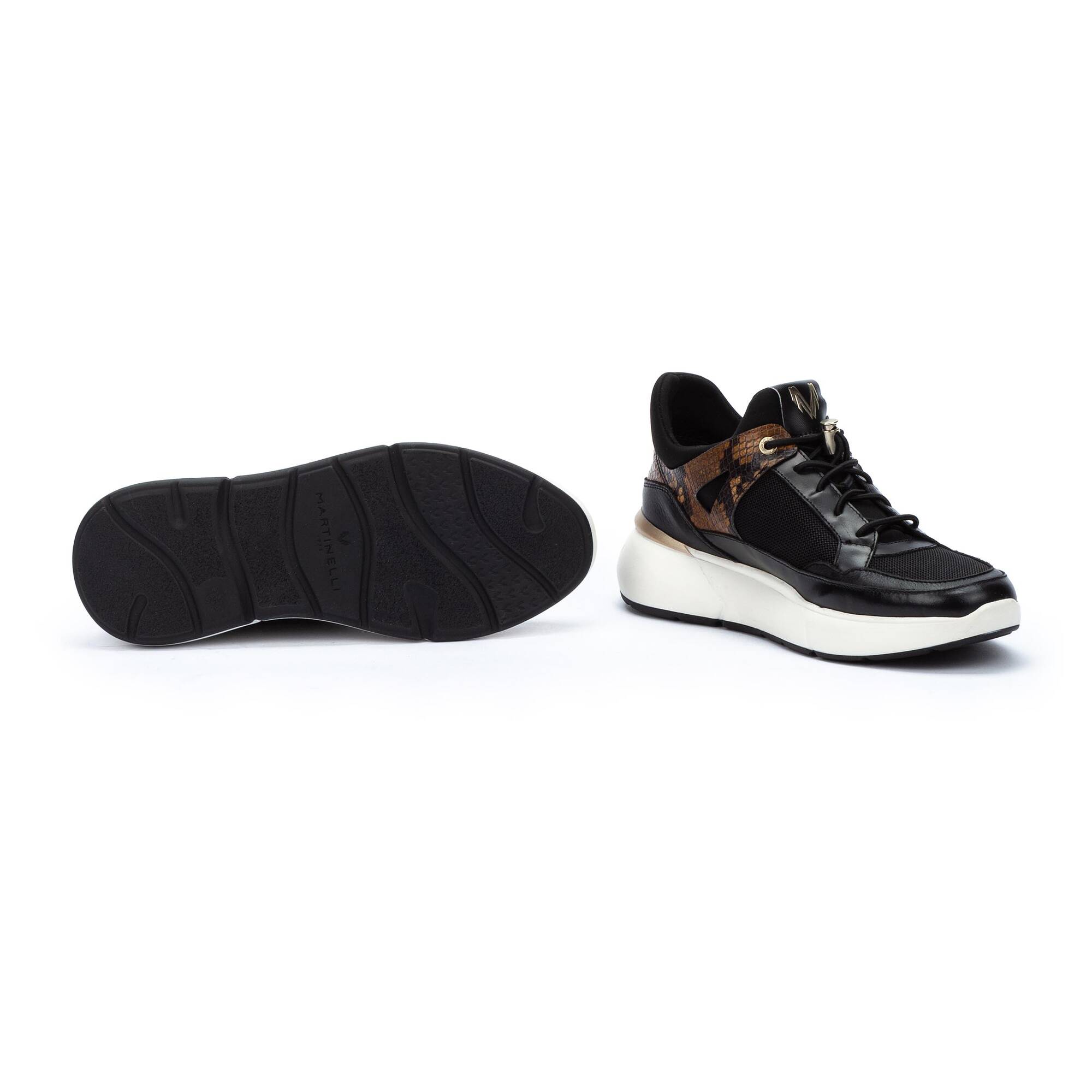 Sneakers | SCARLETT 1649-B022P, BLACK, large image number 70 | null