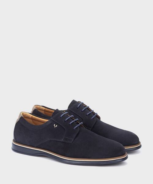 Shoes | DUOMO 1562-2648X | NAVY | Martinelli