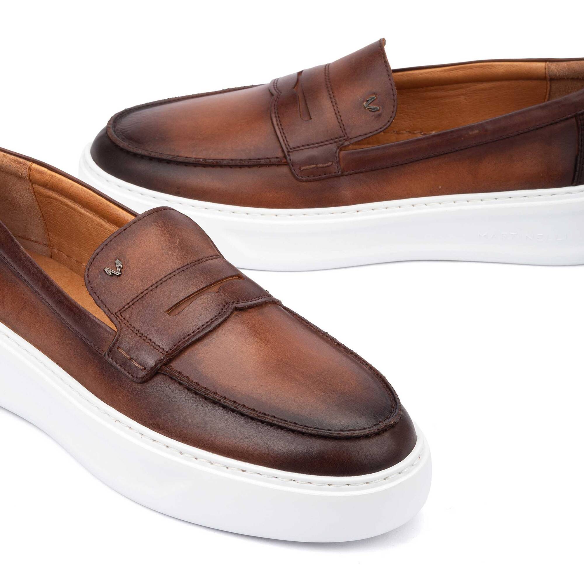 Slip on Loafers | SULLIVAN C045-Z012L, CAFE, large image number 60-C045-Z012L_103_Martinelli_SULLIVAN_CAFE_full.jpg | null