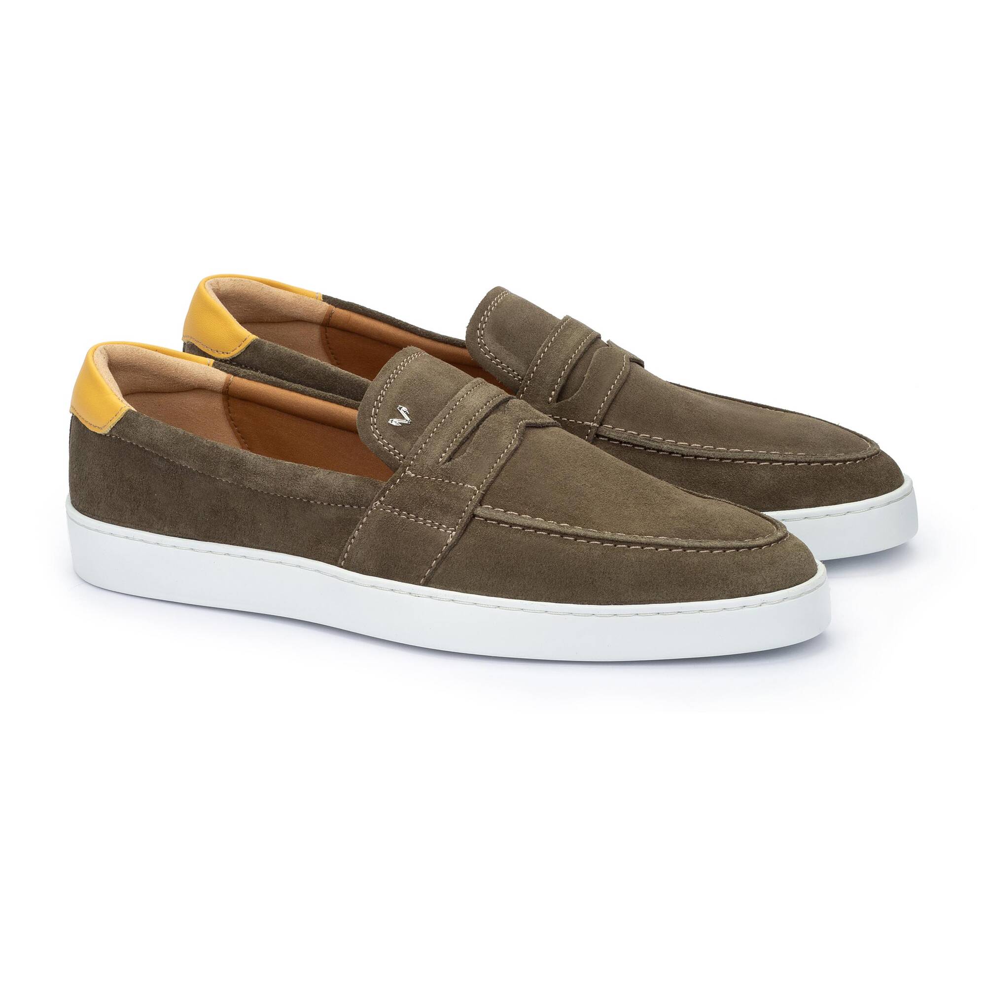 Slip on Loafers | STAMFORD 1686-2881W, OLIVE, large image number 20-1686-2881W_440_Martinelli_STAMFORD_OLIVE_full.jpg | null