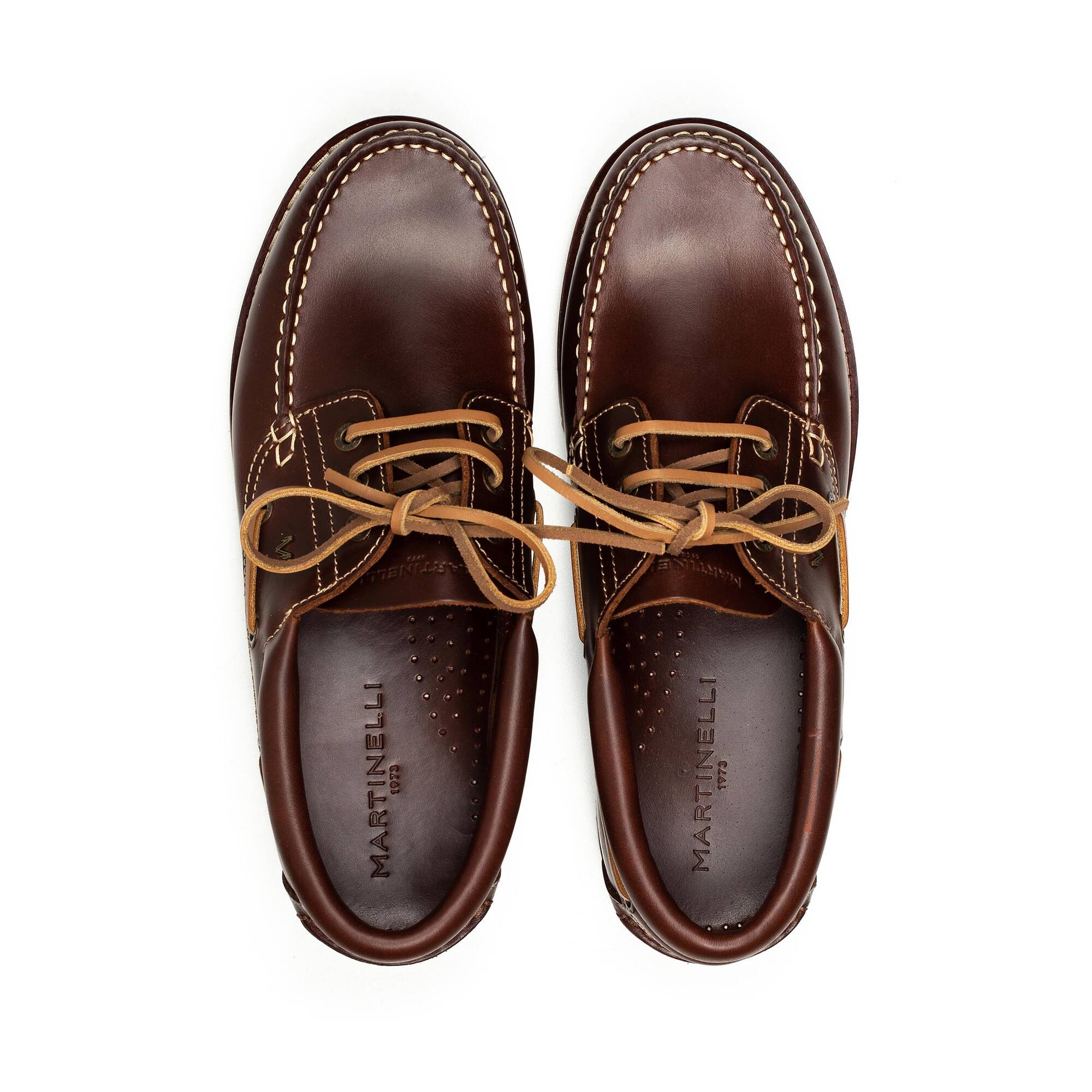 Boat shoes | AUSTIN 1285-1585PYP, COGNAC, large image number 100-1285-1585PYP_201_Martinelli_AUSTIN_COGNAC_full.jpg | null