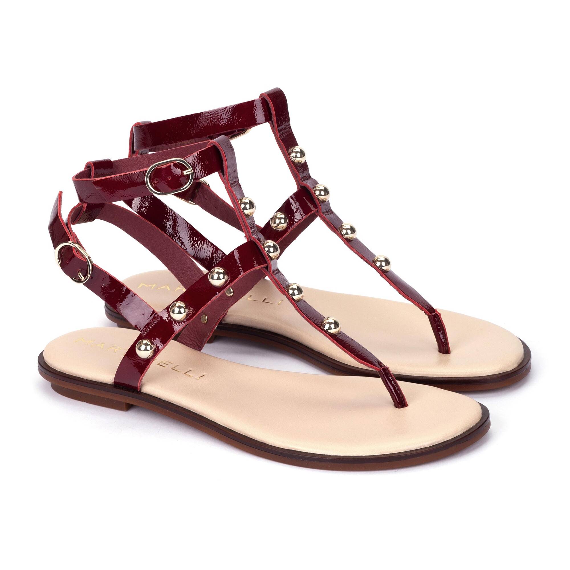 Sandalias planas | MAZZINI 1535-B158D, ROJO, large image number 20-1535-B158D_519_Martinelli_MAZZINI_ROJO_full.jpg | null