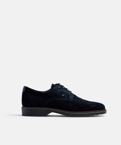 Men lace-up shoes , WATFORD 1689 , WATFORD 1689-2889XA , DARKBLUE