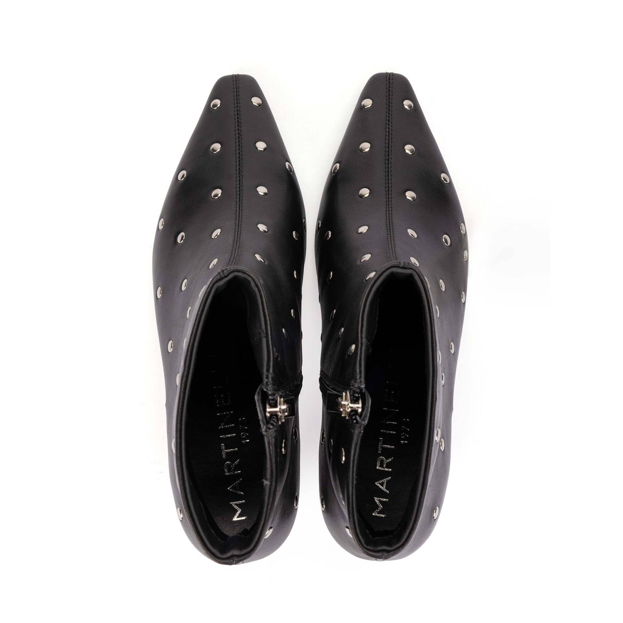 Heeled Ankle Boots | VOGUERA S068-B715PY, BLACK, large image number 100-S068-B715PY_000_Martinelli_VOGUERA_BLACK_full.jpg | null