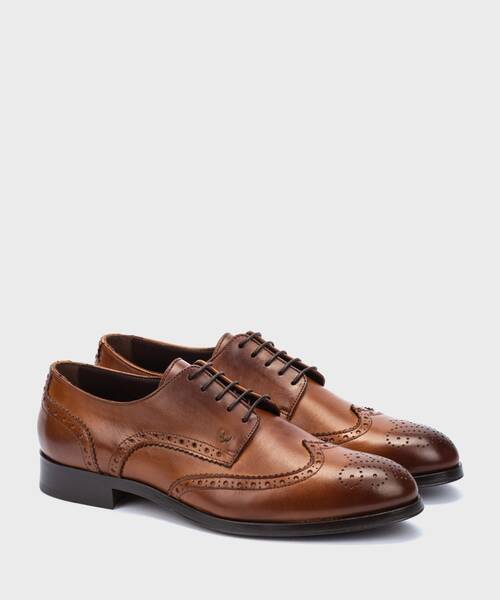 Lace up shoes | EMPIRE 1492-2633Z | BRANDY | Martinelli