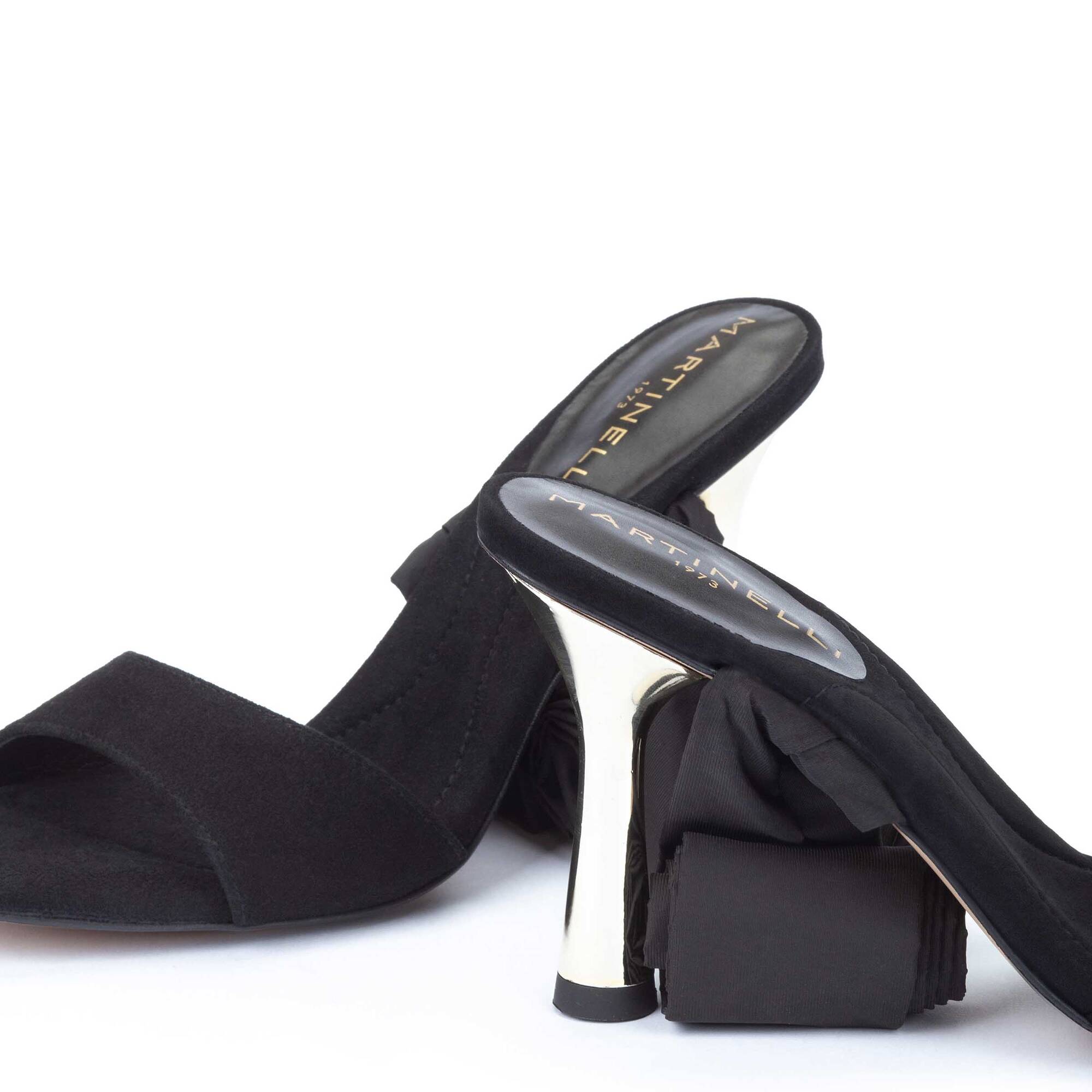 Heeled Sandals | RAINER 1632-A932A, BLACK, large image number 60-1632-A932A_000_Martinelli_RAINER_BLACK_full.jpg | null