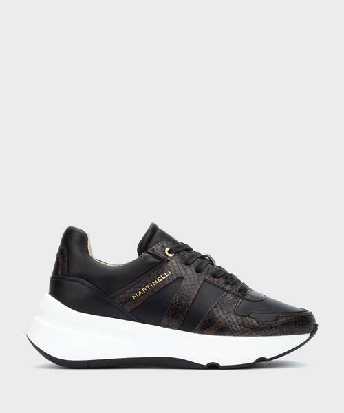 Sneakers | RECOLETOS MT1571-A646Z2 | BLACK | Martinelli