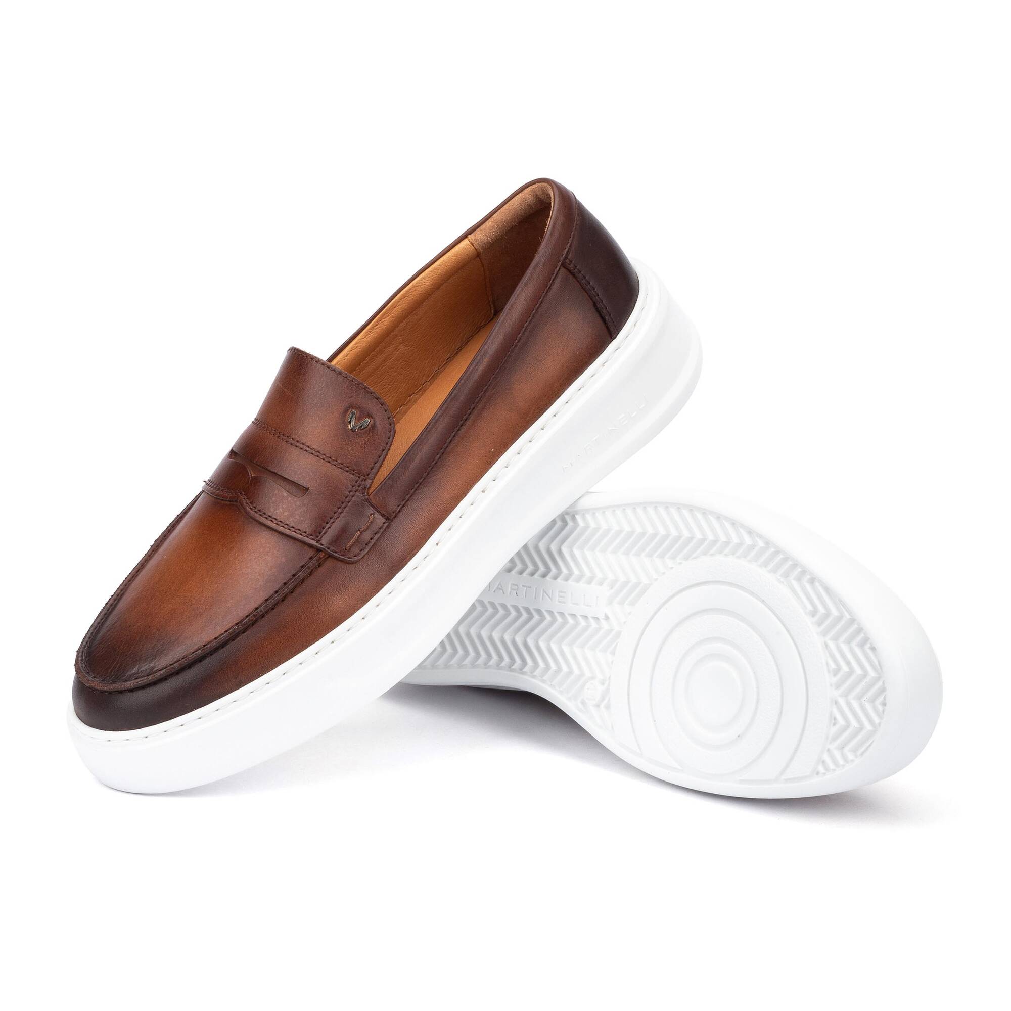 Slip on Loafers | SULLIVAN C045-Z012L, CAFE, large image number 70-C045-Z012L_103_Martinelli_SULLIVAN_CAFE_full.jpg | null