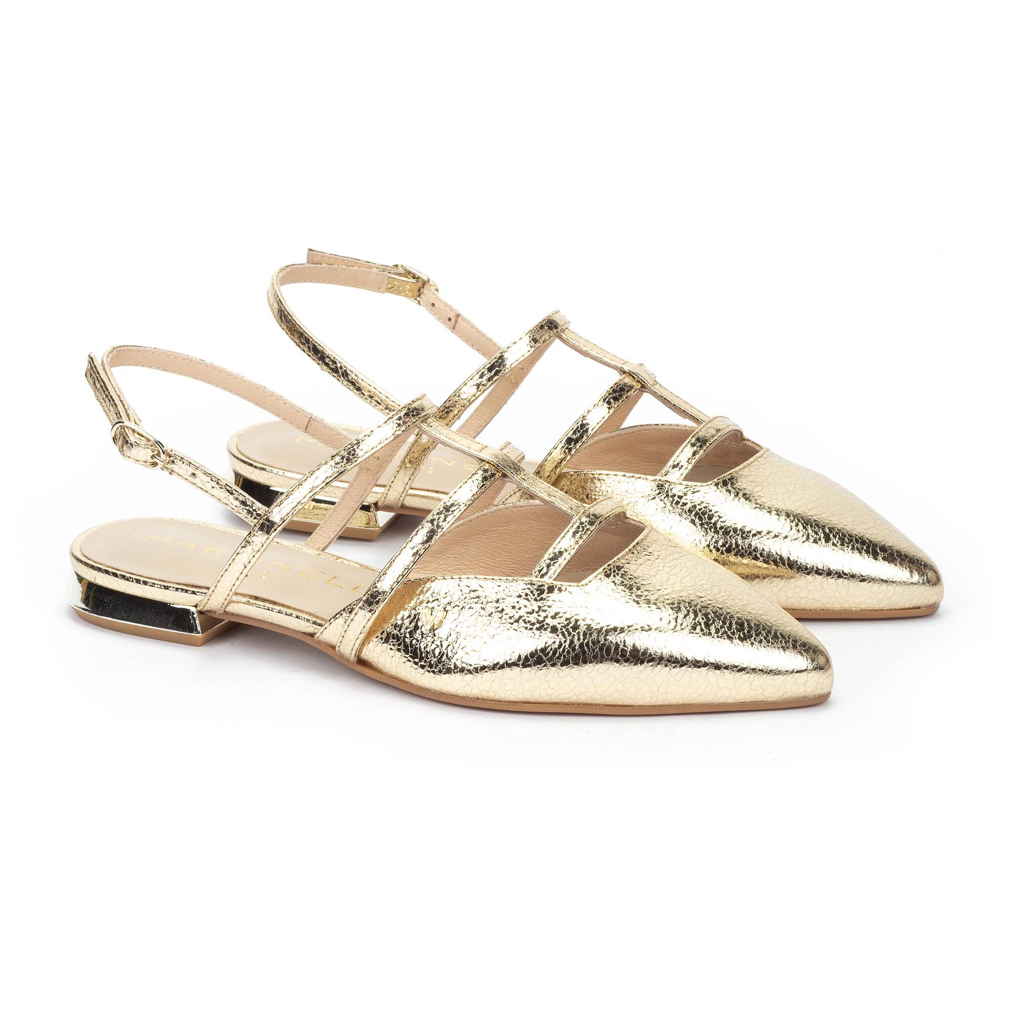 Ballet flats | VIVIEN 1544-B182N, CHAMPAGNE, large image number 20-1544-B182N_798_Martinelli_VIVIEN_CHAMPAGNE_full.jpg | null