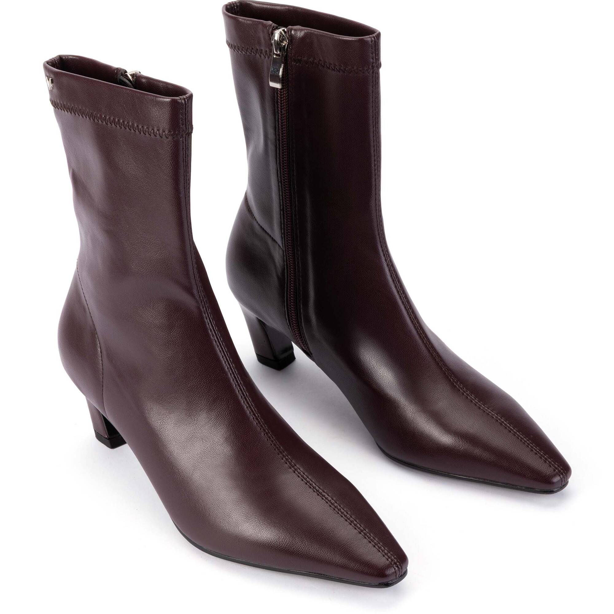 Heeled Ankle Boots | VOGUERA S068-B716TY, WINE, large image number 100-S068-B716TY_524_Martinelli_VOGUERA_WINE_full.jpg | null