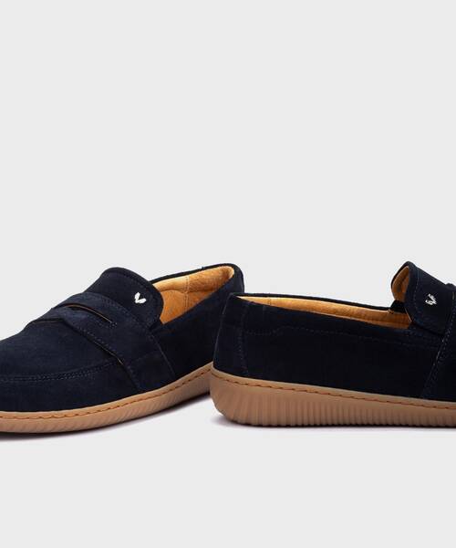 Slip on Loafers | PITT C049-Z025X | DARKBLUE | Martinelli