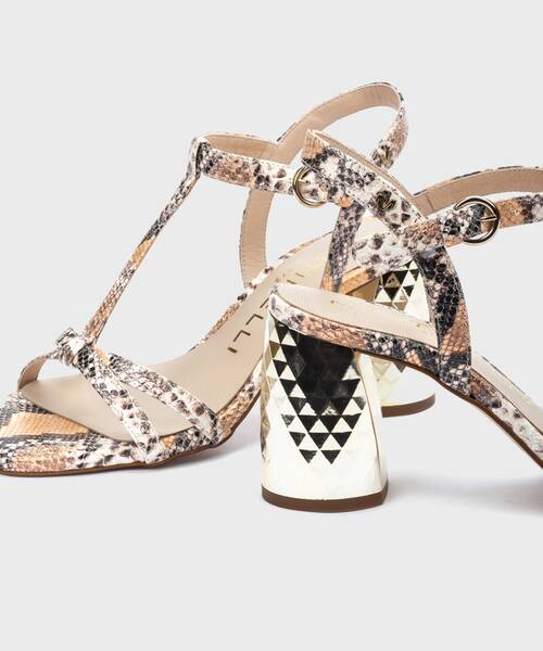 Heeled Sandals | AUDREY 1630-A920J | NUDE | Martinelli