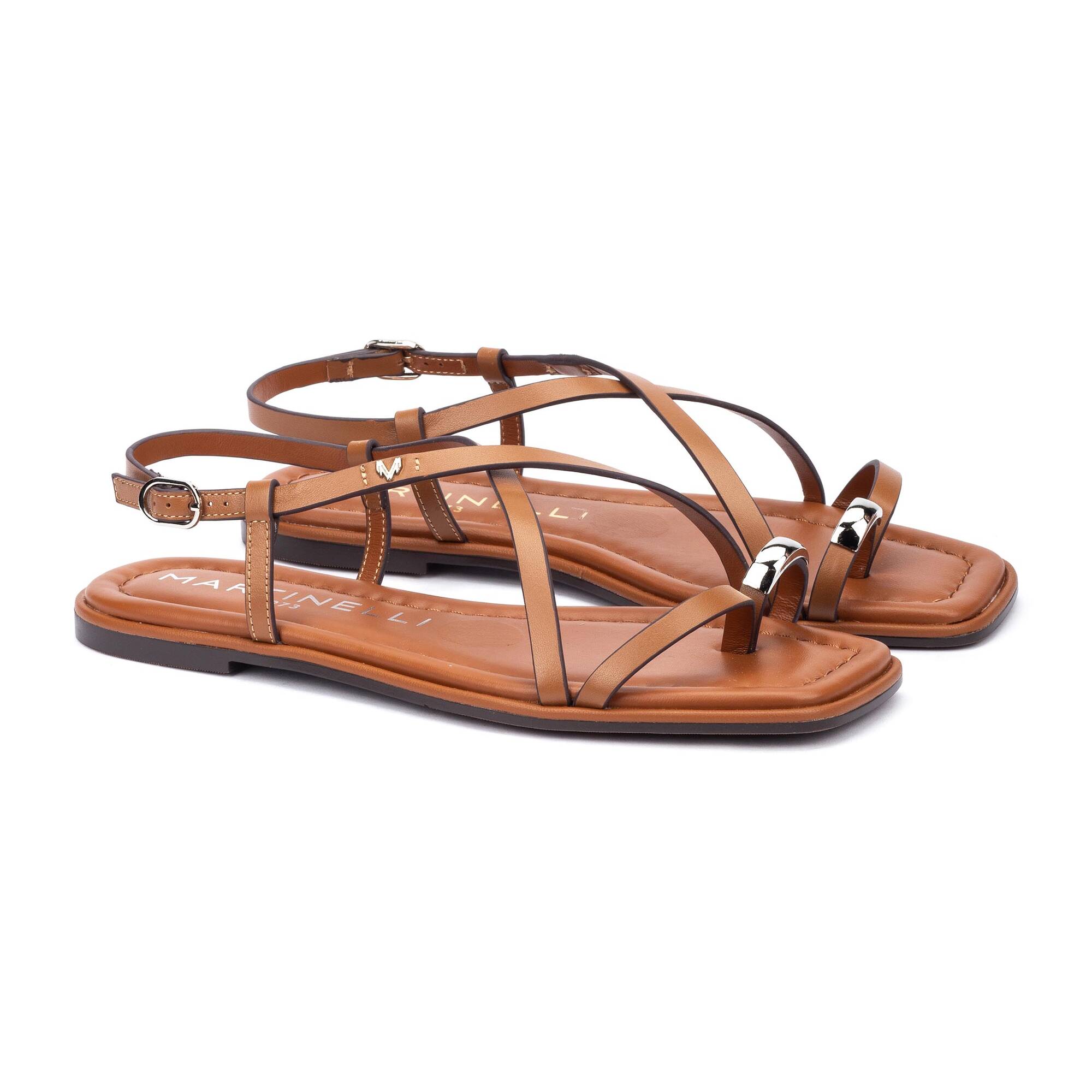 Flat Sandals | BELISARIO S034-B571CY, CUERO, large image number 20-S034-B571CY_202_Martinelli_BELISARIO_CUERO_full.jpg | null