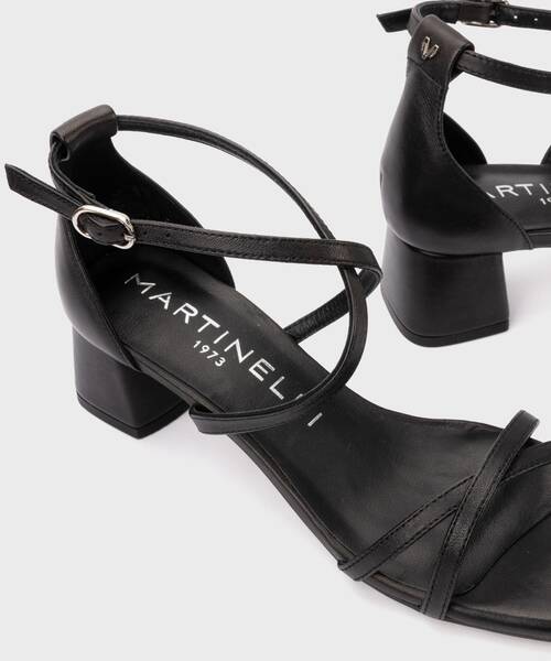Heeled Sandals | VETTABBIA S051-B431PY | BLACK | Martinelli