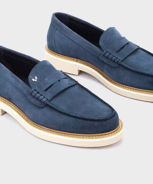 Slip on Loafers | ROYSTON 1710-2837W | AZULMAR | Martinelli