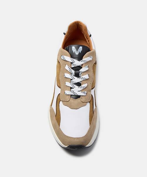 Zapatilla serraje  para hombre , NORWICH C001 , NORWICH C001-2968P , BLANCO