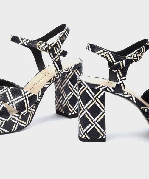 Heeled Sandals | LAWRENCE 1685-B139T | BLACK | Martinelli