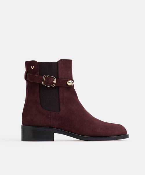 Women suede ankle boots , RESSI 1718 , RESSI 1718-A933N , TESTA