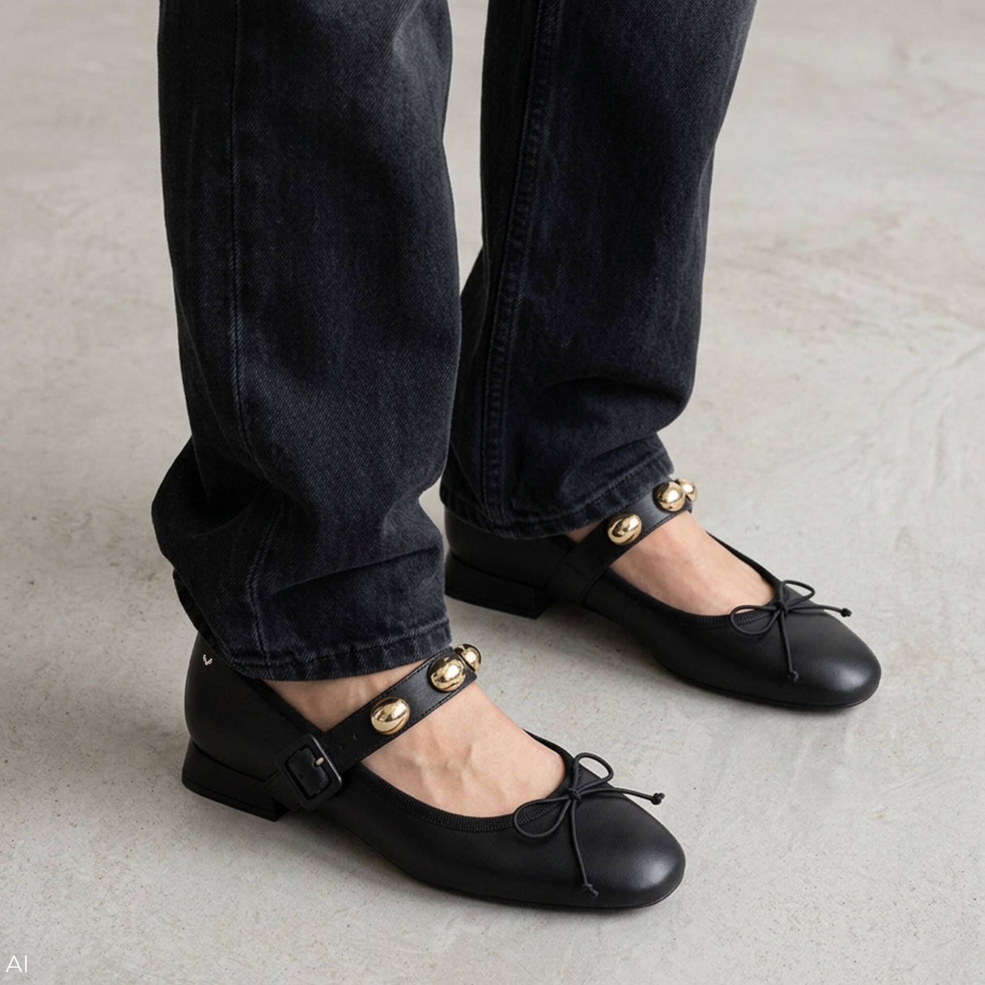 Ballet flats | QUIRINALE 1724-A998PY, BLACK, large image number 90-1724-A998PY_000_Martinelli_QUIRINALE_BLACK_full.jpg | null