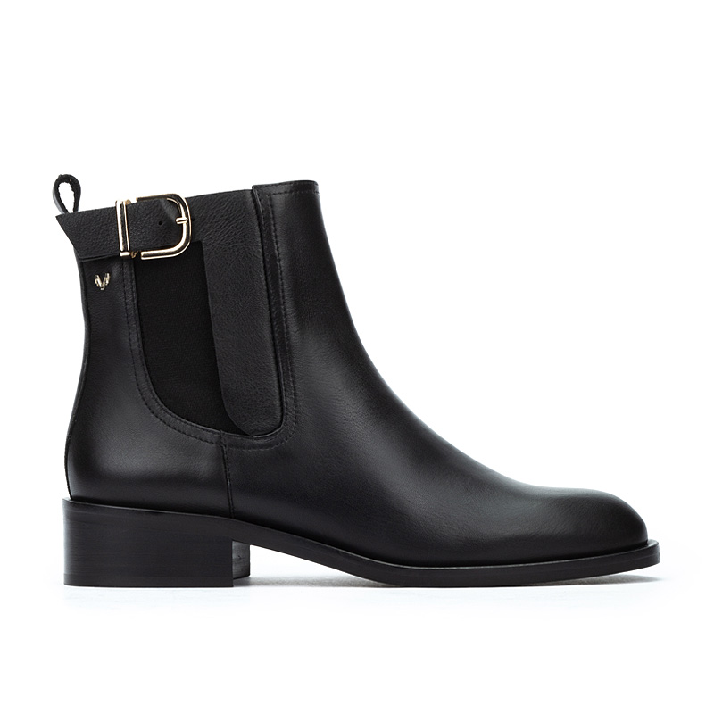 Martinelli Botines planos de piel RESSI 1718
