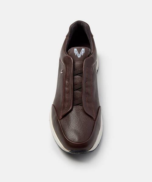 Zapatilla el&aacute;sticos para hombre , NORWICH C001 , NORWICH C001-Z050N , DARKBROWN