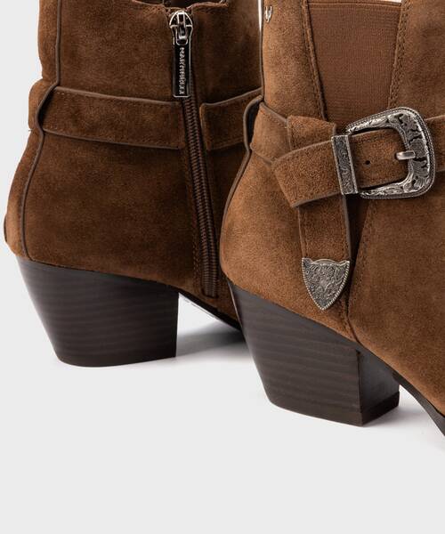 Heeled Ankle Boots | JEANNE S064-B685XY | TABACO | Martinelli