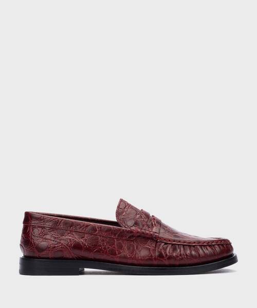 Loafers | LUALDI S046-B309RE | BURGUNDY | Martinelli
