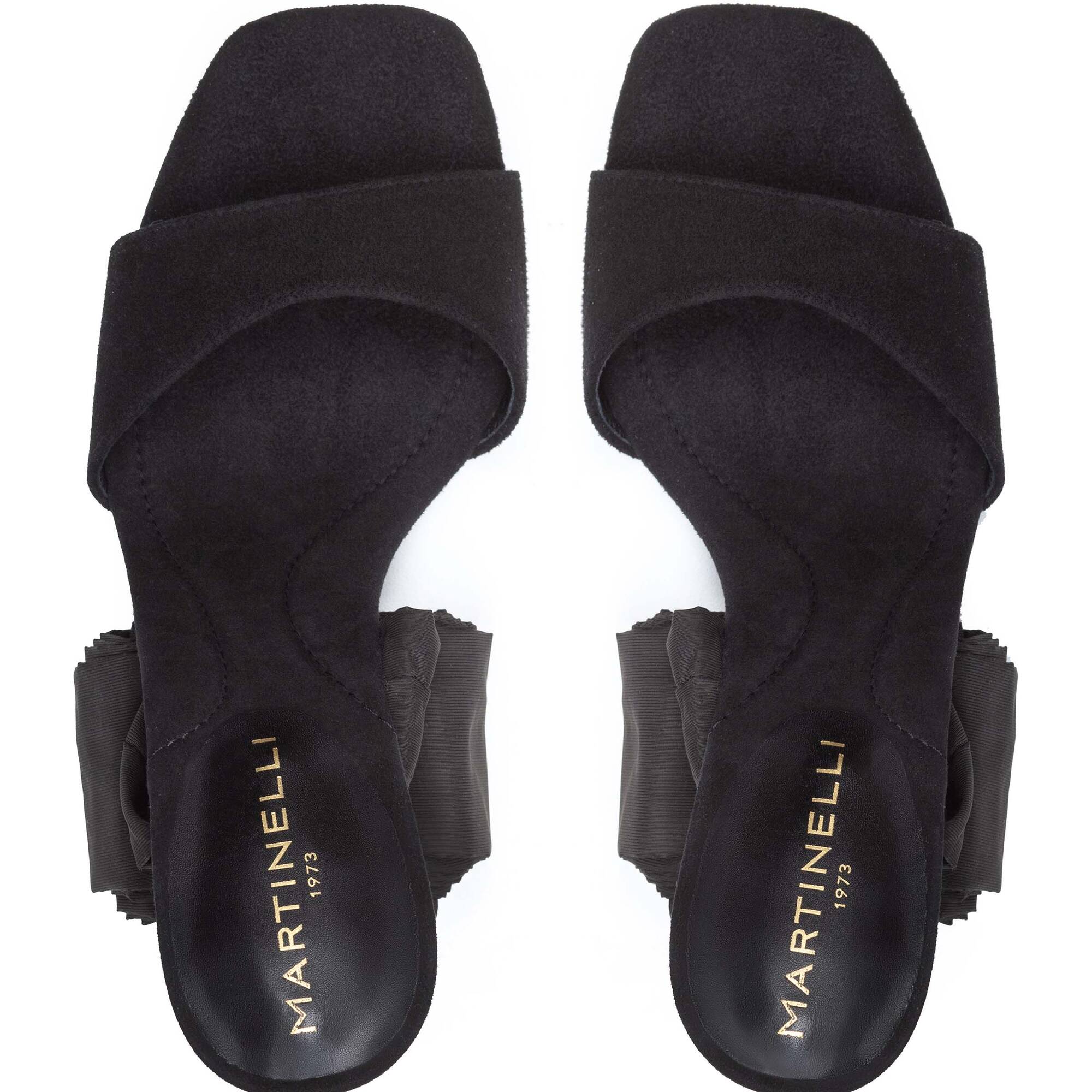 Heeled Sandals | RAINER 1632-A932A, BLACK, large image number 100-1632-A932A_000_Martinelli_RAINER_BLACK_full.jpg | null