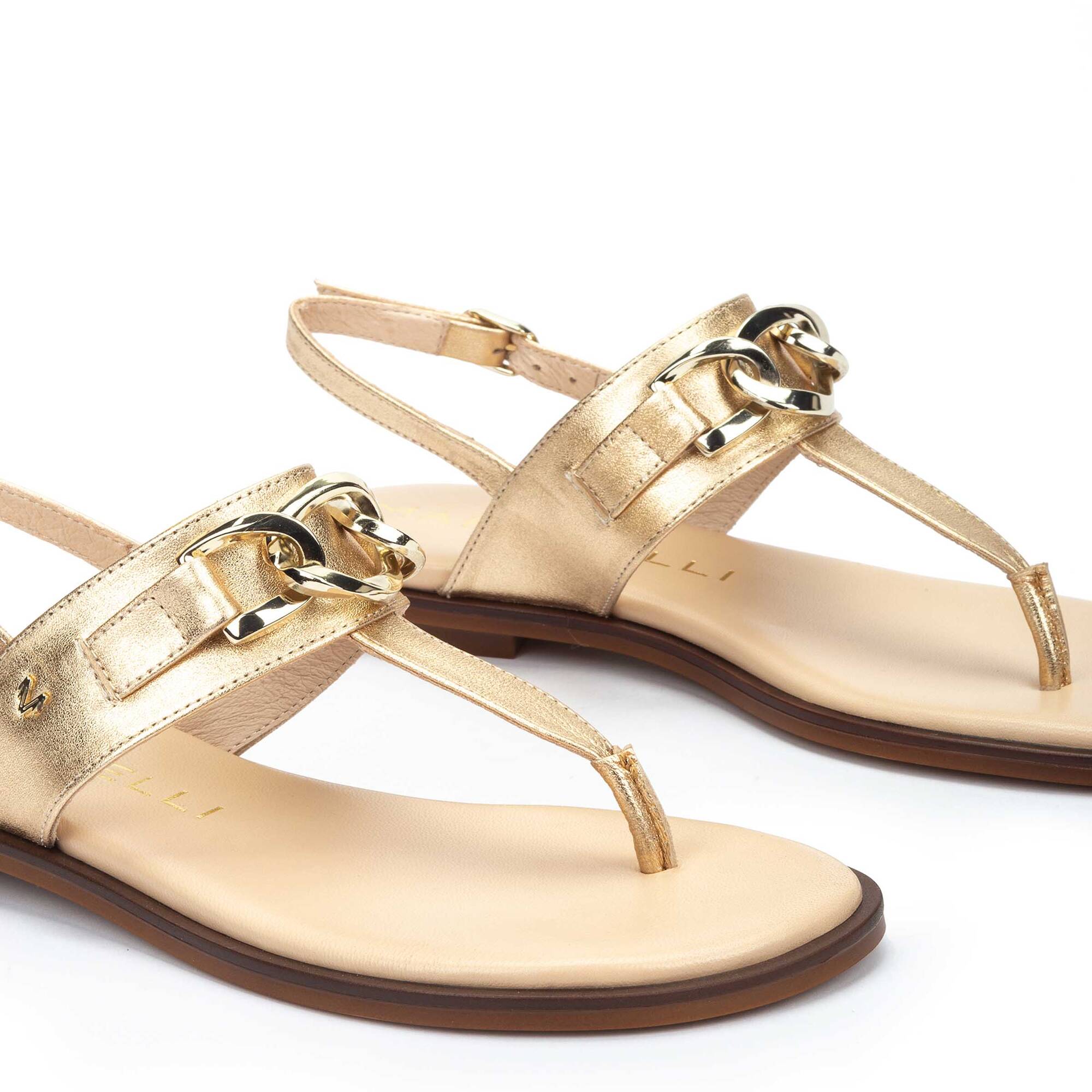 Sandalias planas | MAZZINI 1535-B153S, GOLD, large image number 60-1535-B153S_773_Martinelli_MAZZINI_GOLD_full.jpg | null