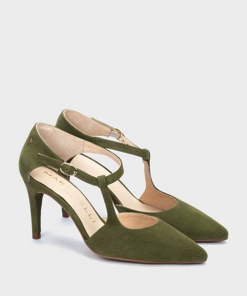 Heels | THELMA 1489-A980A | GREEN | Martinelli