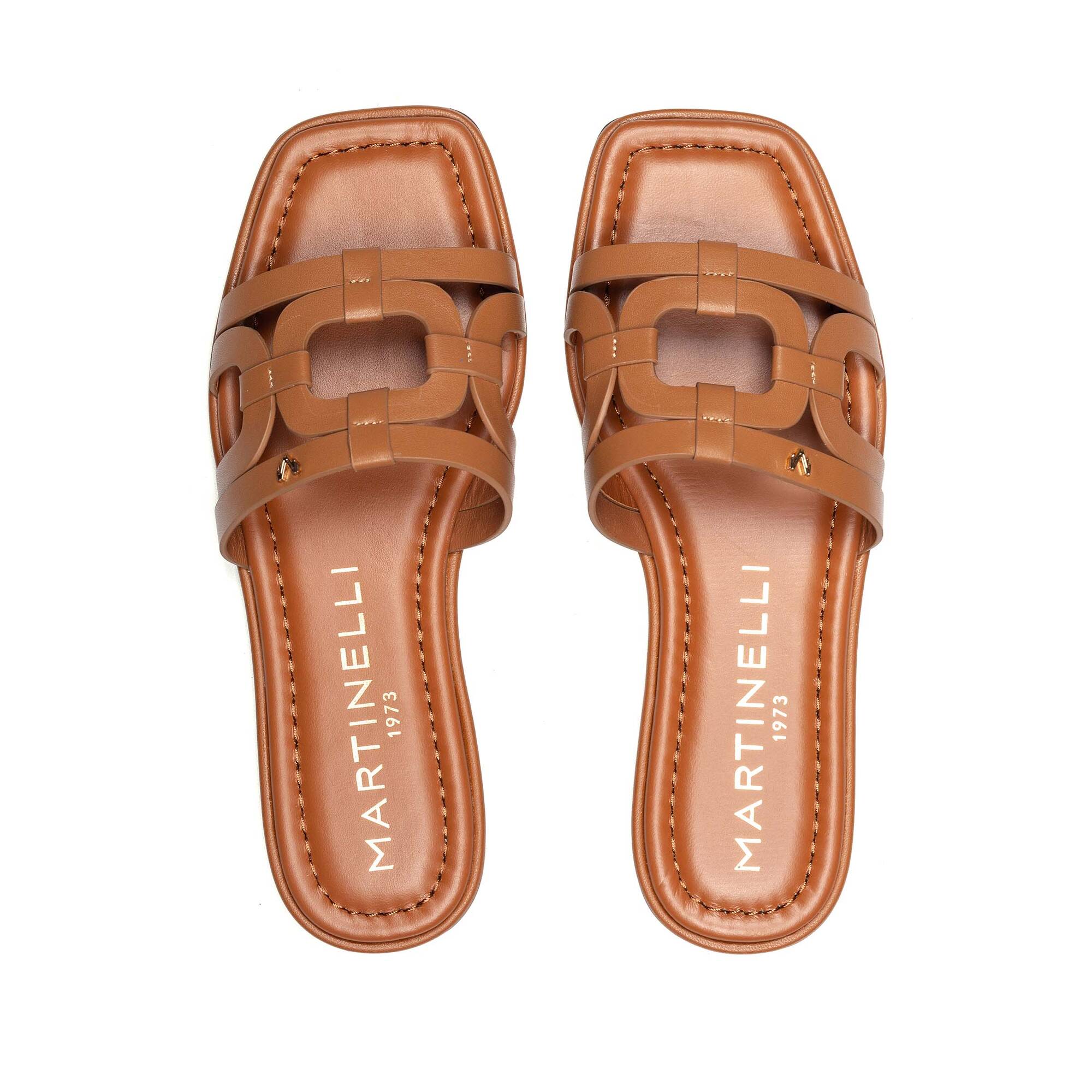 Platte sandalen | BELISARIO S034-B572CY, CUERO, large image number 100-S034-B572CY_202_Martinelli_BELISARIO_CUERO_full.jpg | null
