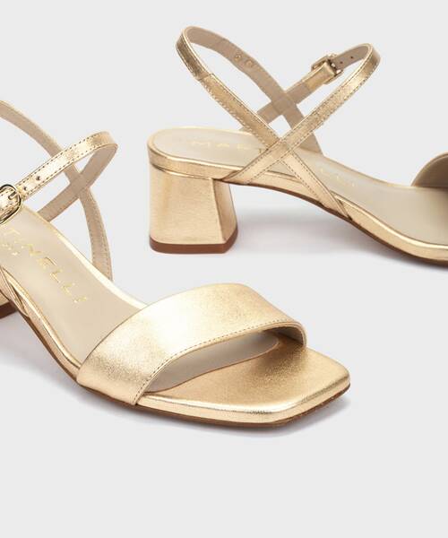 Heeled Sandals | VETTABBIA 1751-B363S | GOLD | Martinelli