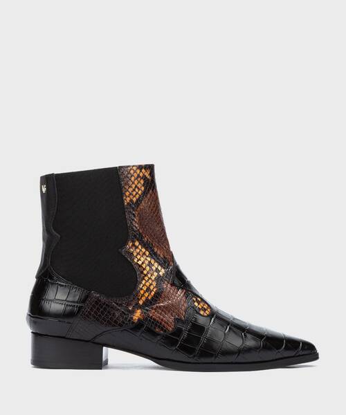 Botines Planos | POMPIDOU 1507-6658F1 | BLACK | Martinelli