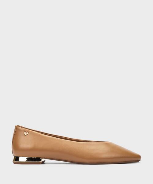 Ballet flats | VESCIA S009-B470PY | CAMEL | Martinelli