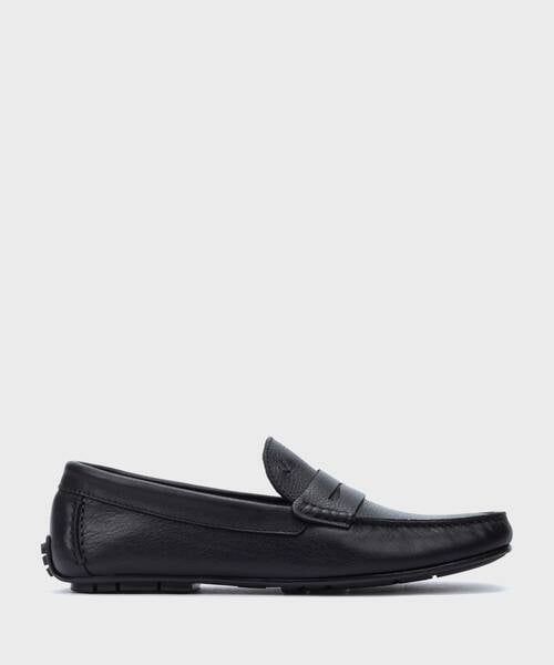 Slip on Loafers | PACIFIC 1411-2496DYM | BLACK | Martinelli