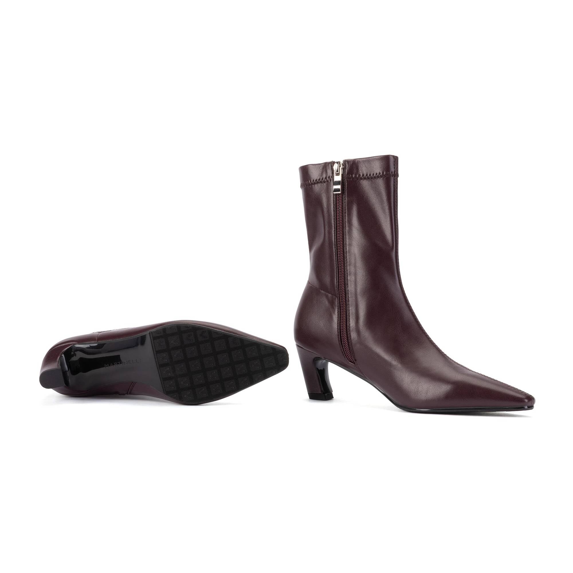 Heeled Ankle Boots | VOGUERA S068-B716TY, WINE, large image number 70-S068-B716TY_524_Martinelli_VOGUERA_WINE_full.jpg | null