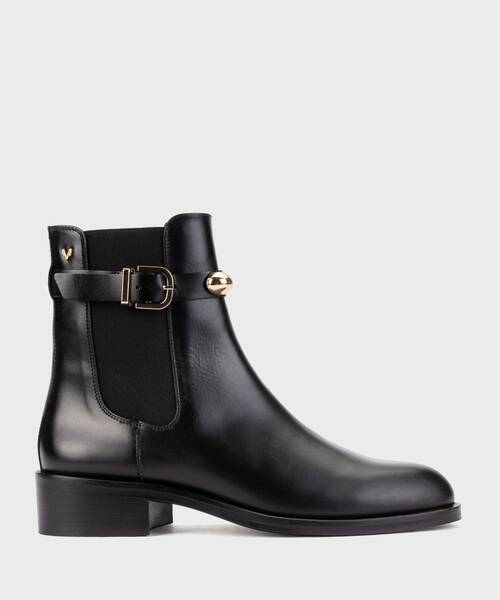 Flat ankle boots | RESSI 1718-A933K | BLACK | Martinelli