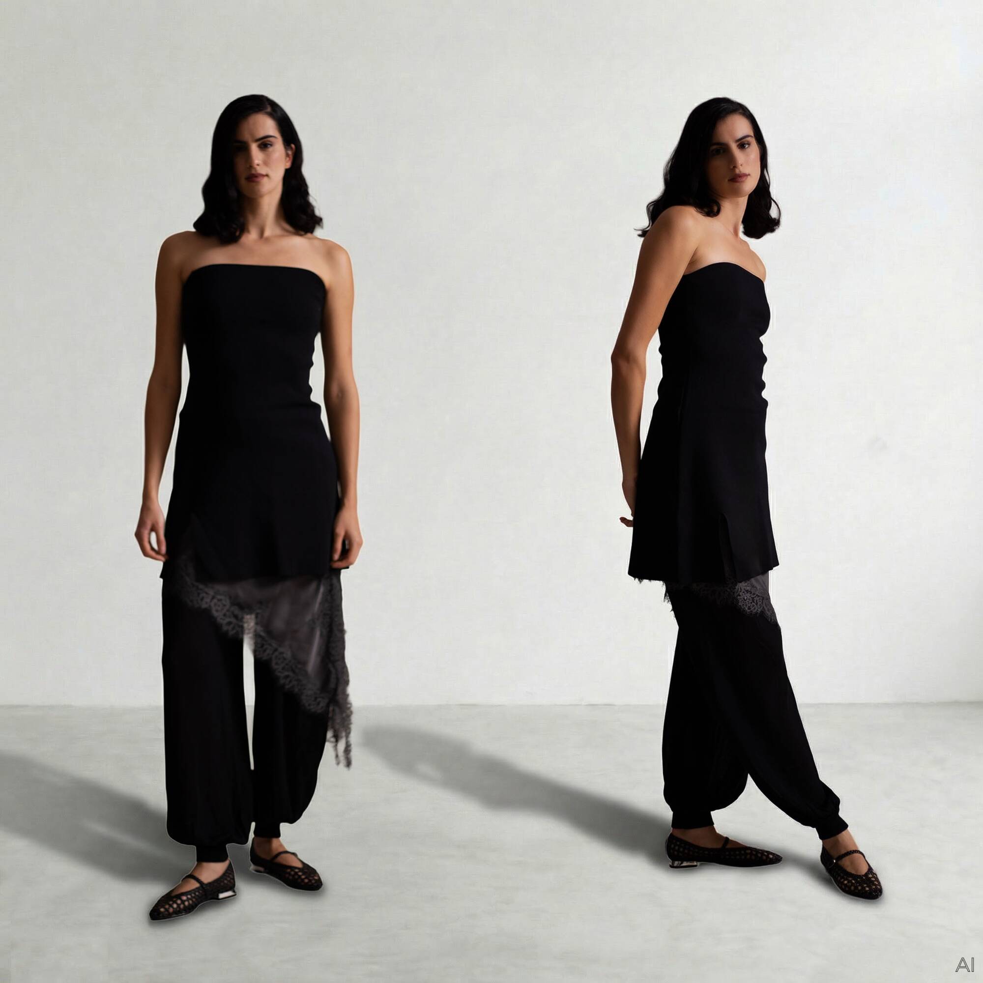 Ballet flats | VESCIA S009-B546PY, BLACK, large image number 91-S009-B546PY_000_Martinelli_VESCIA_BLACK_full.jpg | null