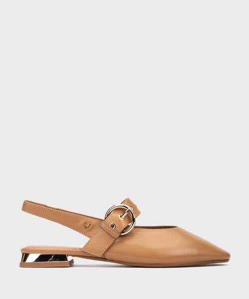 Ballet flats | VESCIA S009-B547PY | CAMEL | Martinelli