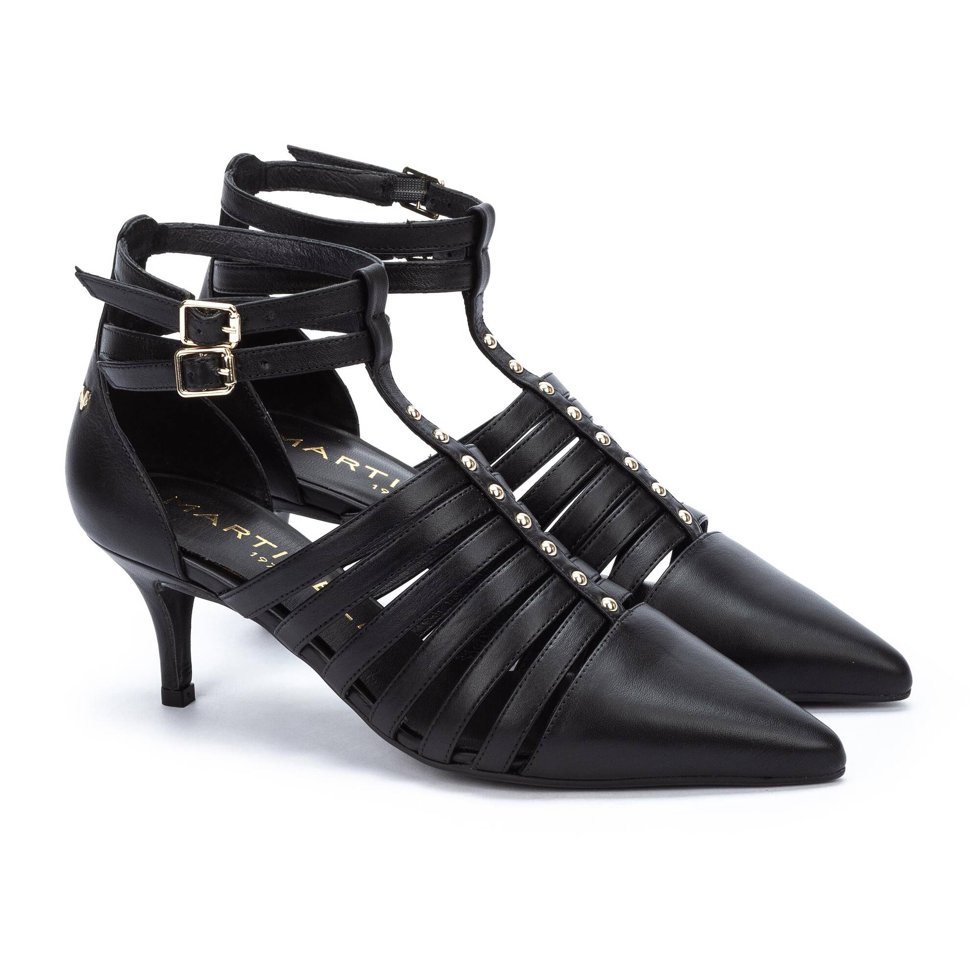 Heels | FONTAINE 1490-A975Z, BLACK, large image number 20-1490-A975Z_000_Martinelli_FONTAINE_BLACK_full.jpg | null