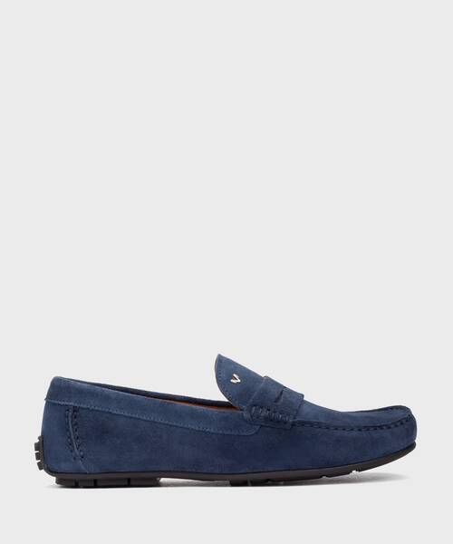 Slip on Loafers | PACIFIC 1411-2496W | AZULMAR | Martinelli