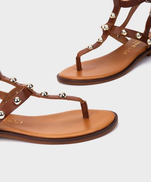 Flat Sandals | MAZZINI 1535-B158C | CUERO | Martinelli
