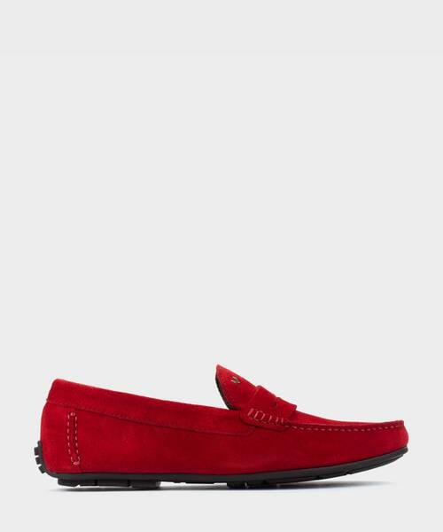 Slip on Loafers | PACIFIC 1411-2496X | ROUGE | Martinelli